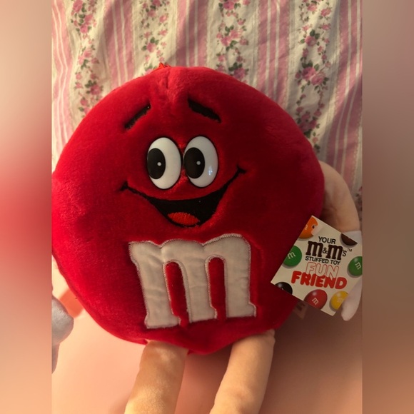 Red M&M Plushie Toy Interactive Arms & Legs 1987 Official Mars Inc Collectible - Picture 8 of 8